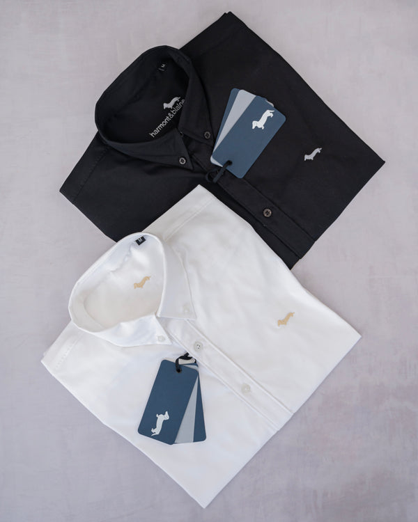 Camisa Manga Larga Marca H&B Verticales