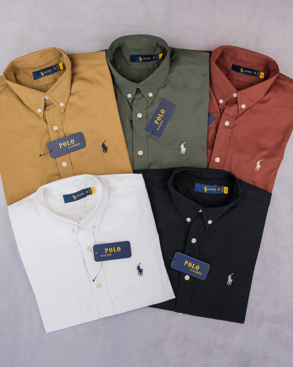 Camisa Manga Larga Marca Polo