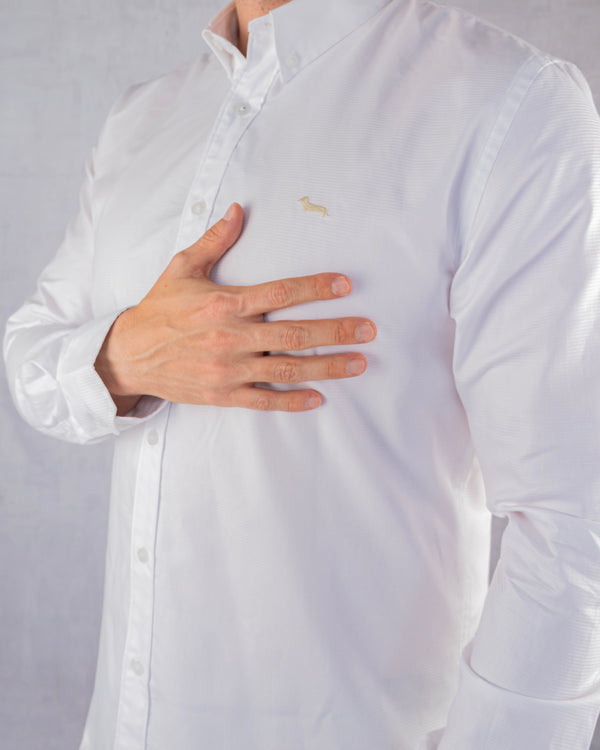 Camisa Manga Larga Marca H&B Horizontales